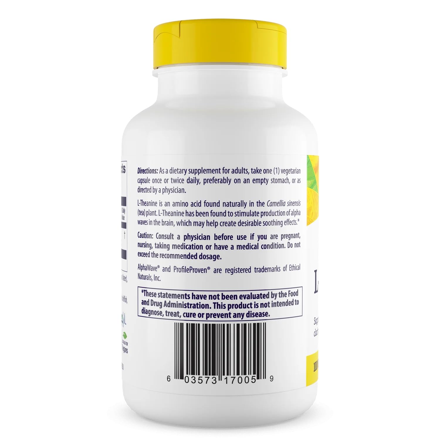 Healthy Origins cápsula abierta con polvo, origen natural del aminoácido