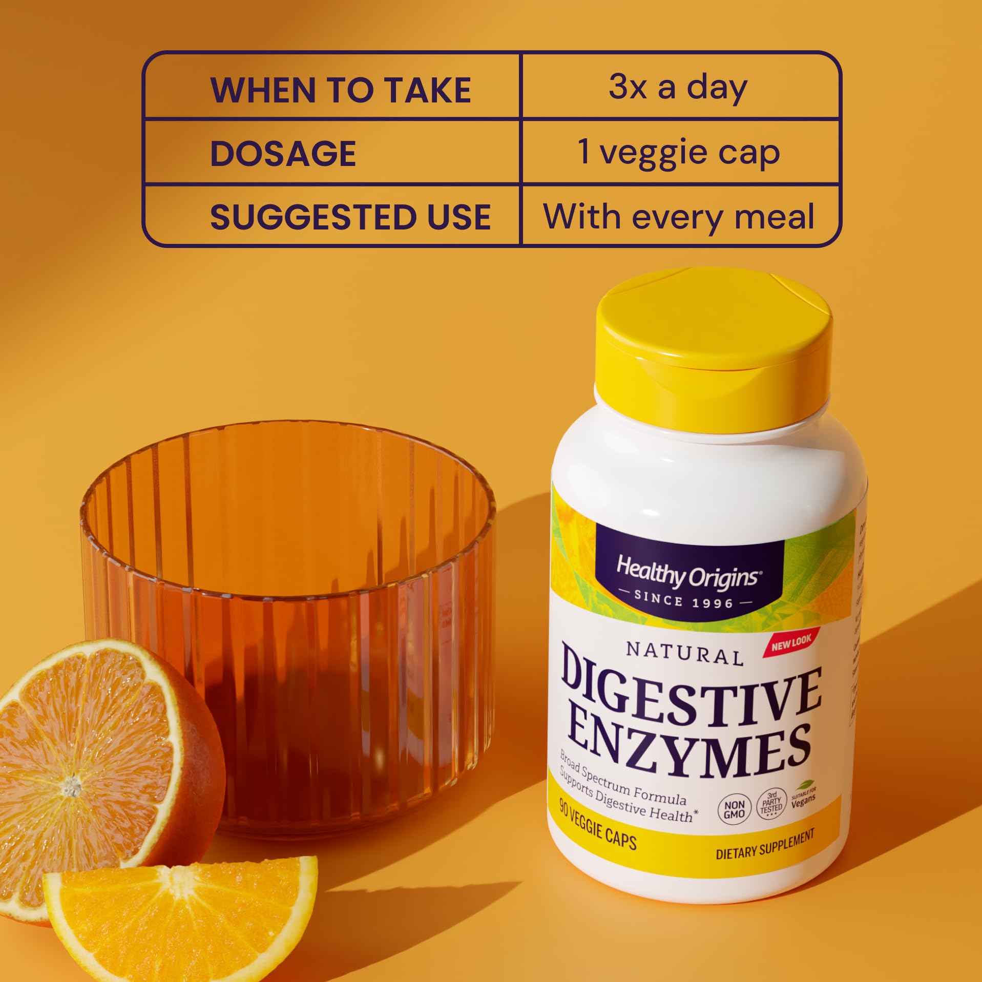Healthy Origins cápsulas ordenadas para mostrar aspecto uniforme y calidad