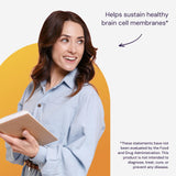 Healthy Origins comparación de tamaño de la cápsula para referencia visual