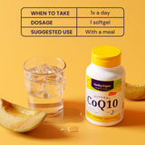 Envase Healthy Origins abierto con softgels visibles, útil para planificación mensual