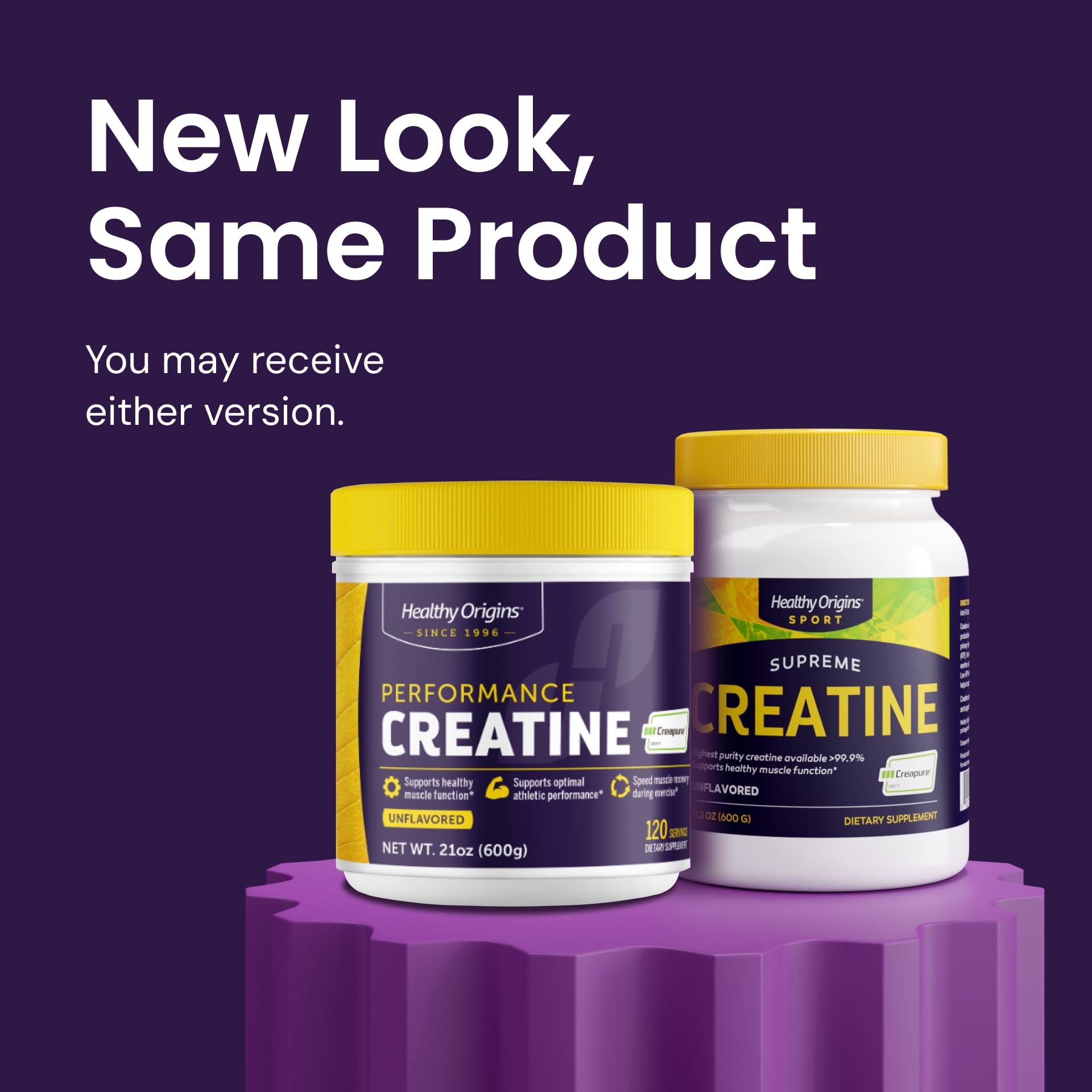 Healthy Origins batido con Creapure® mezclado, beneficio de recuperación rápida