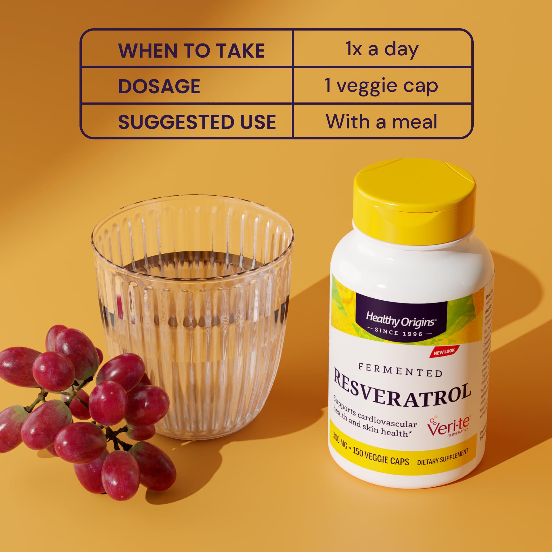 Healthy Origins envase abierto mostrando cápsulas listas para uso diario