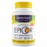 Healthy Origins frasco delante mostrando etiqueta y beneficio inmunitario