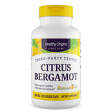 Healthy Origins imagen frontal del empaque mostrando Bergamonte y beneficios