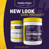 Healthy Origins envase abierto con polvo dentro para ver contenido real