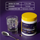 Healthy Origins cucharilla midiendo 3 g por toma para dosificación precisa