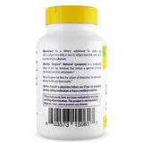 Close-up de cápsula blanda Healthy Origins mostrando superficie lisa y fácil de tragar