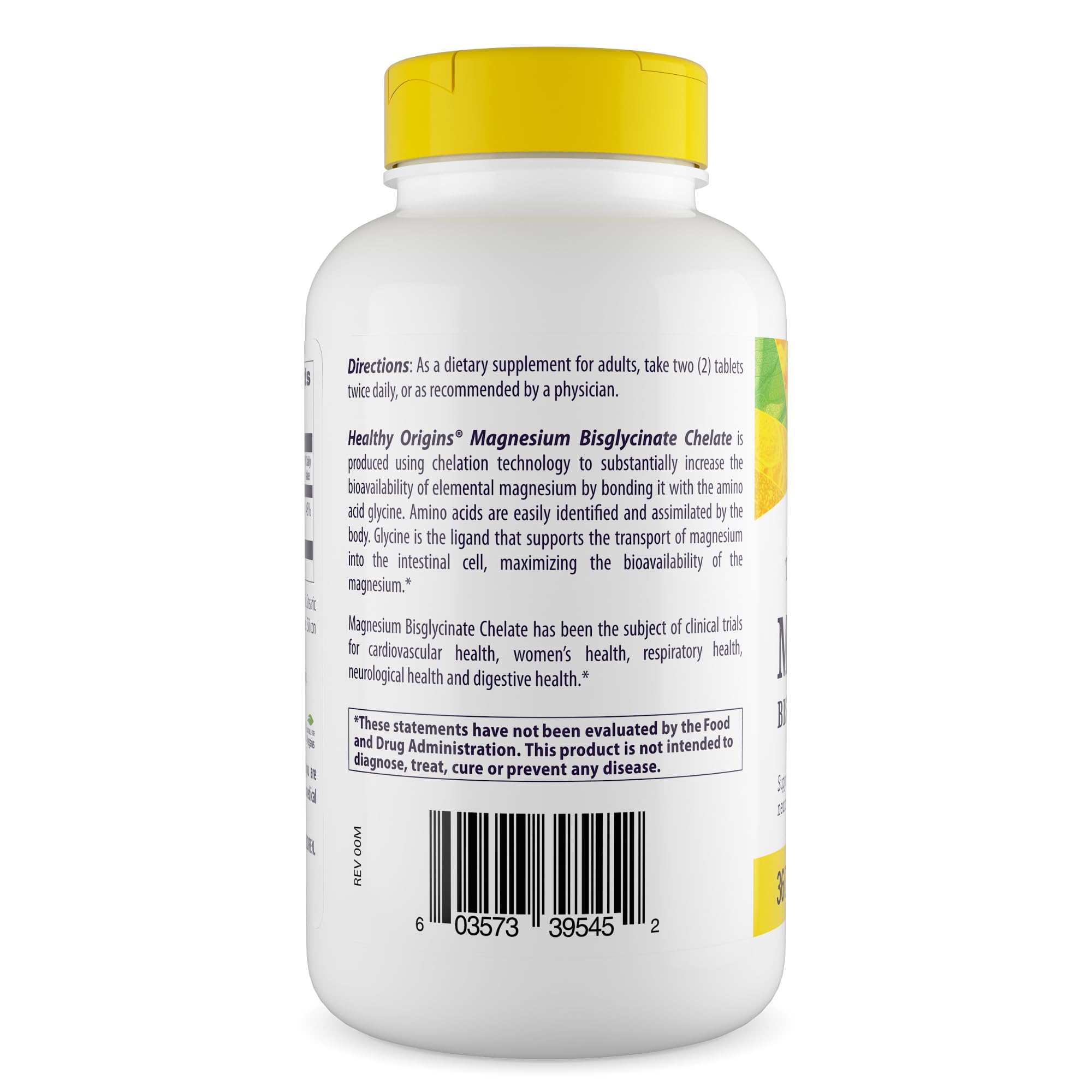 Healthy Origins tabletas en primer plano texturizadas para alta absorción