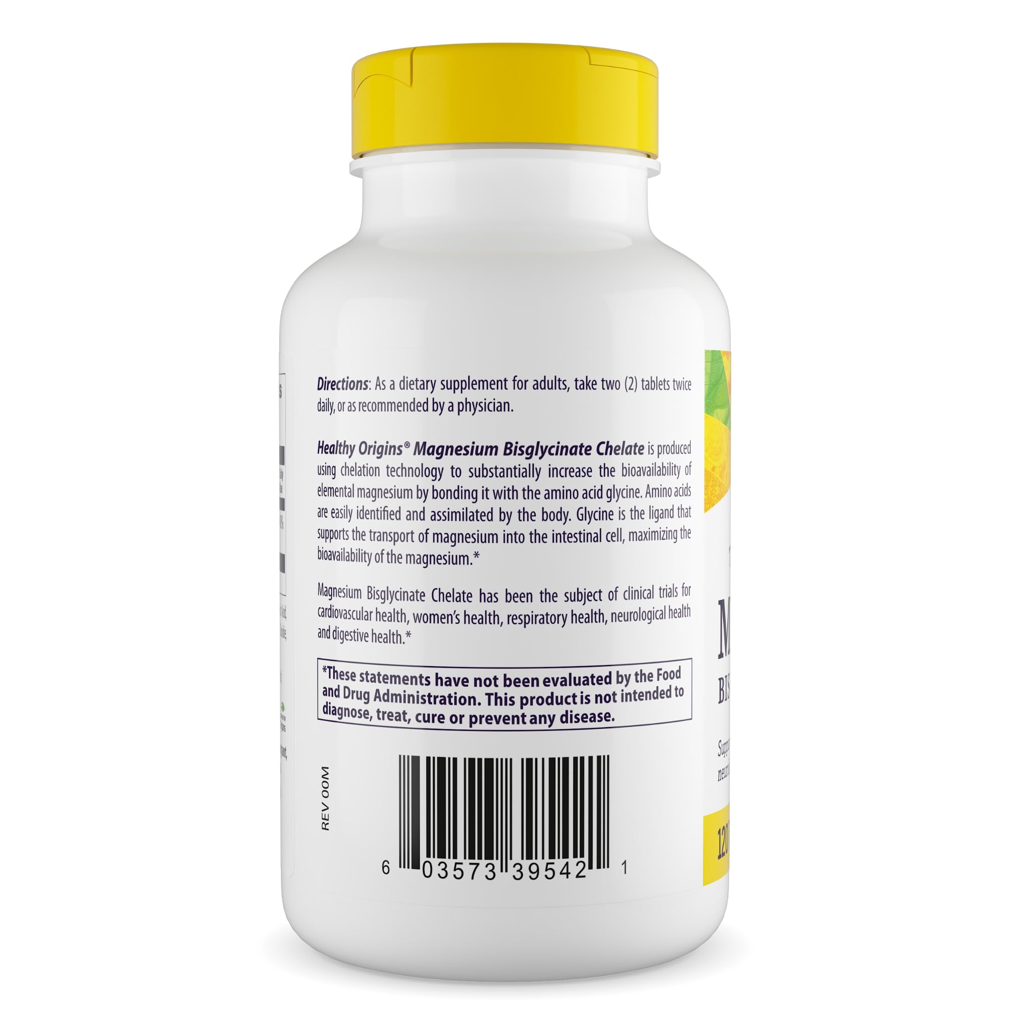 Healthy Origins tabletas agrupadas, destacando dosificación fácil y absorción mejorada