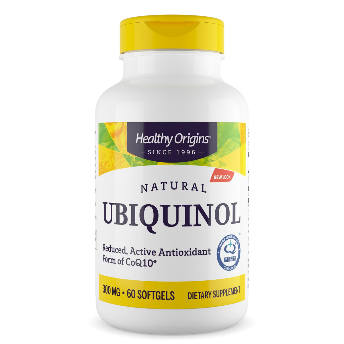Healthy Origins frente del empaque mostrando etiqueta y beneficios claros