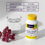 Healthy Origins racimo de uvas de California fuente del extracto