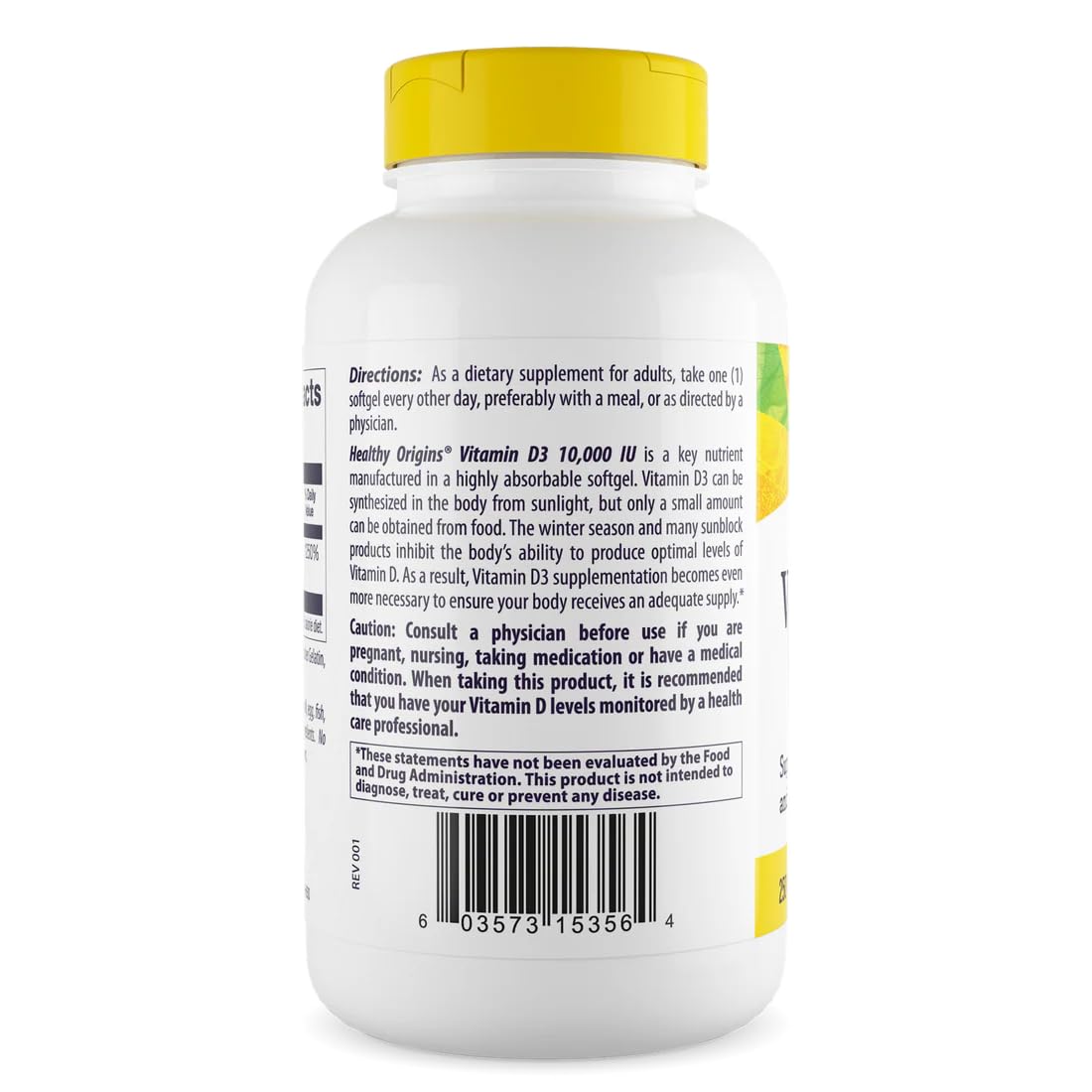 Healthy Origins close-up de softgel líquido, muestra la textura fácil de tragar