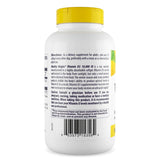 Healthy Origins close-up de softgel líquido, muestra la textura fácil de tragar