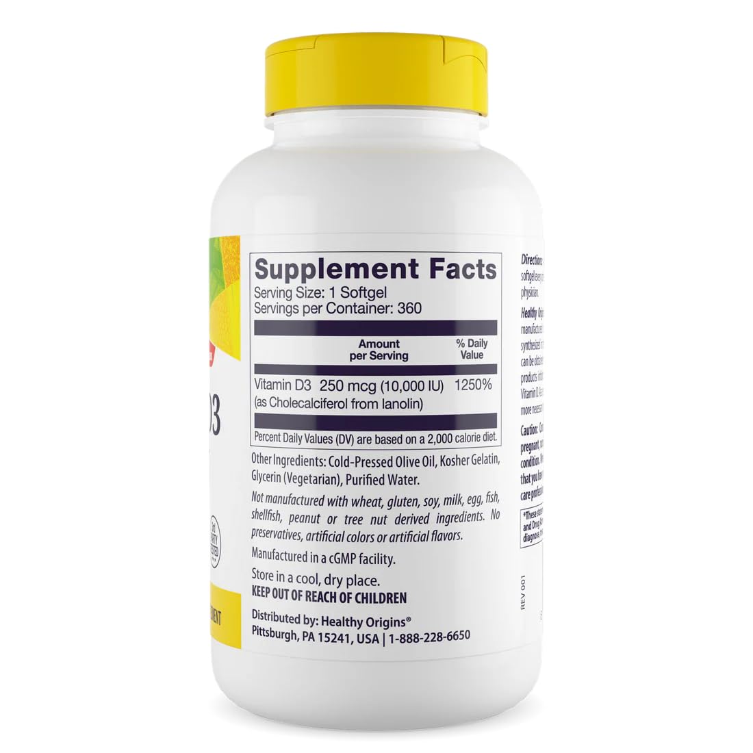 Healthy Origins gotas de aceite en superficie, base de aceite de oliva para mejor absorción