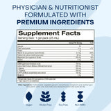 Healthycell etiqueta mostrando ingredientes clave para sueño, transparencia informativa