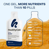 Healthycell presentación en habitación nocturna para descanso práctico