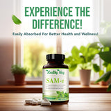 HealthyWayRx cápsula junto a moneda para comparar tamaño y dosificación fácil
