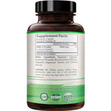 HealthyWayRx tabla de información nutricional legible y completa
