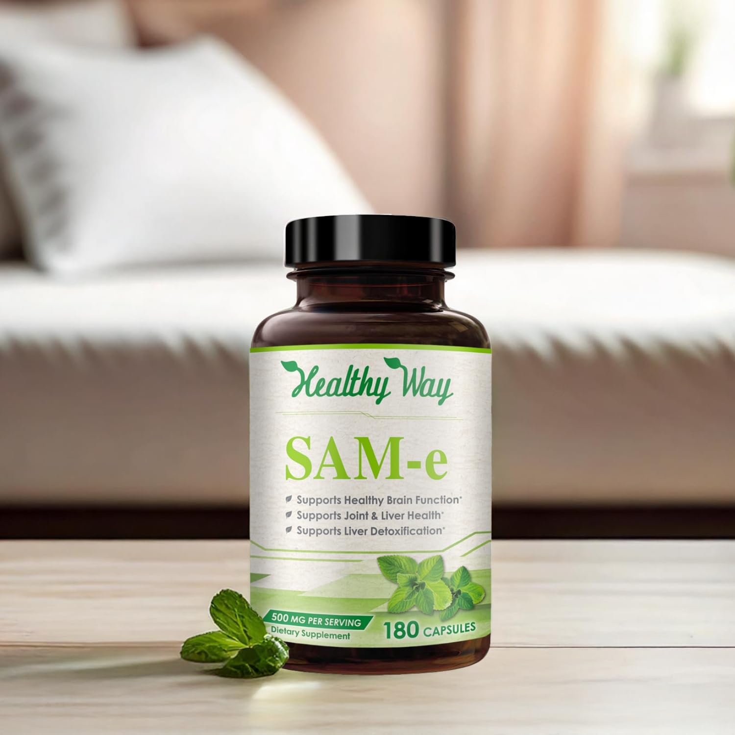 HealthyWayRx producto en cocina saludable, sugiere integración en estilo de vida