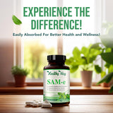 HealthyWayRx primer plano de etiqueta mostrando ingredientes y confianza