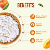 HealthyWayRx etiqueta con información nutricional y garantía de pureza