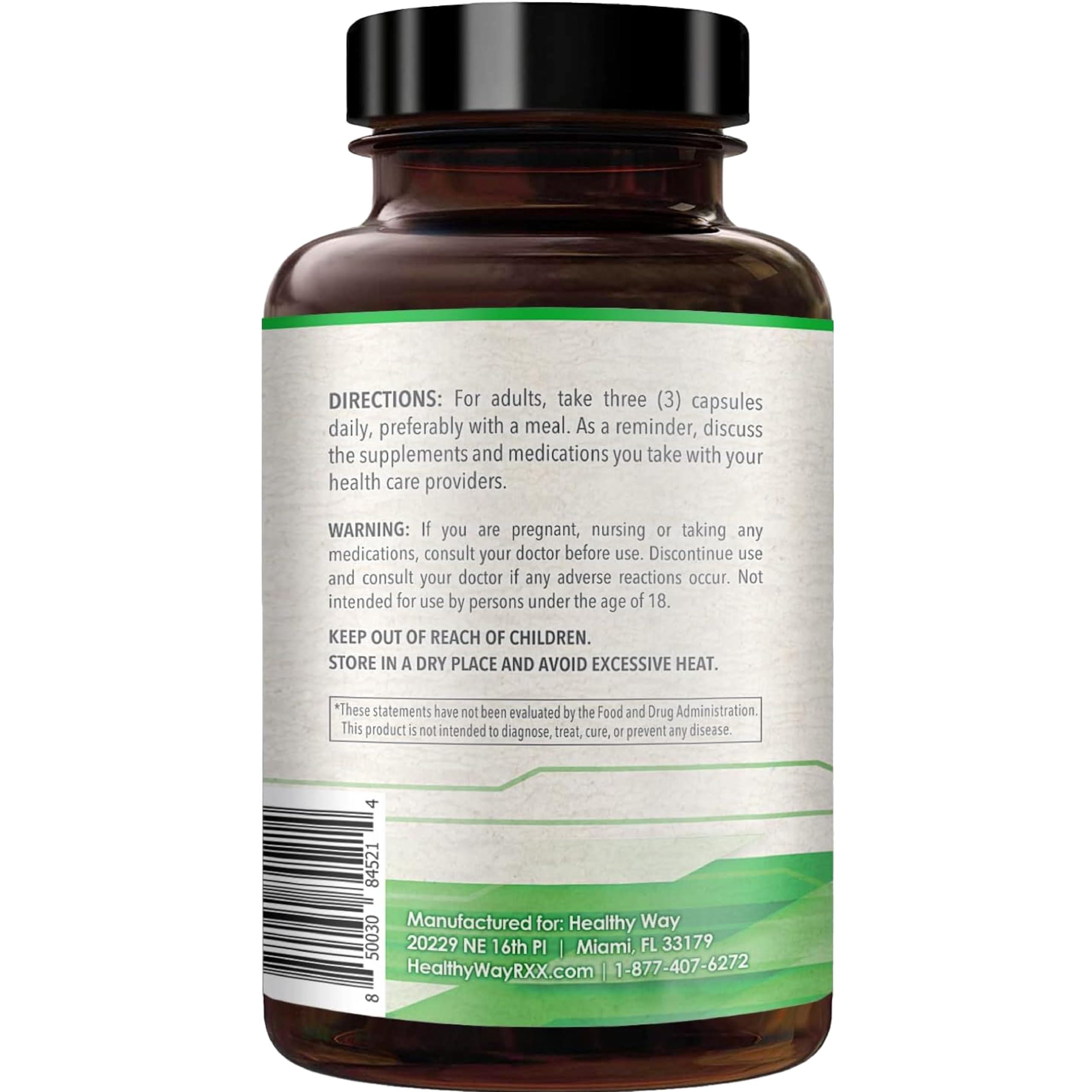 HealthyWayRx instalación cGMP que sugiere control y calidad