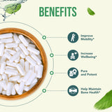 HealthyWayRx manos sosteniendo cápsula para usar mostrando facilidad de ingesta