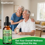 Healtionist cierre con tapón dosificador para control de dosis y seguridad