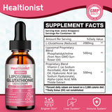 Healtionist detalle de textura líquida para ver calidad y pureza