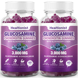 Healtionist frente del envase mostrando 120 gomitas y beneficios visibles