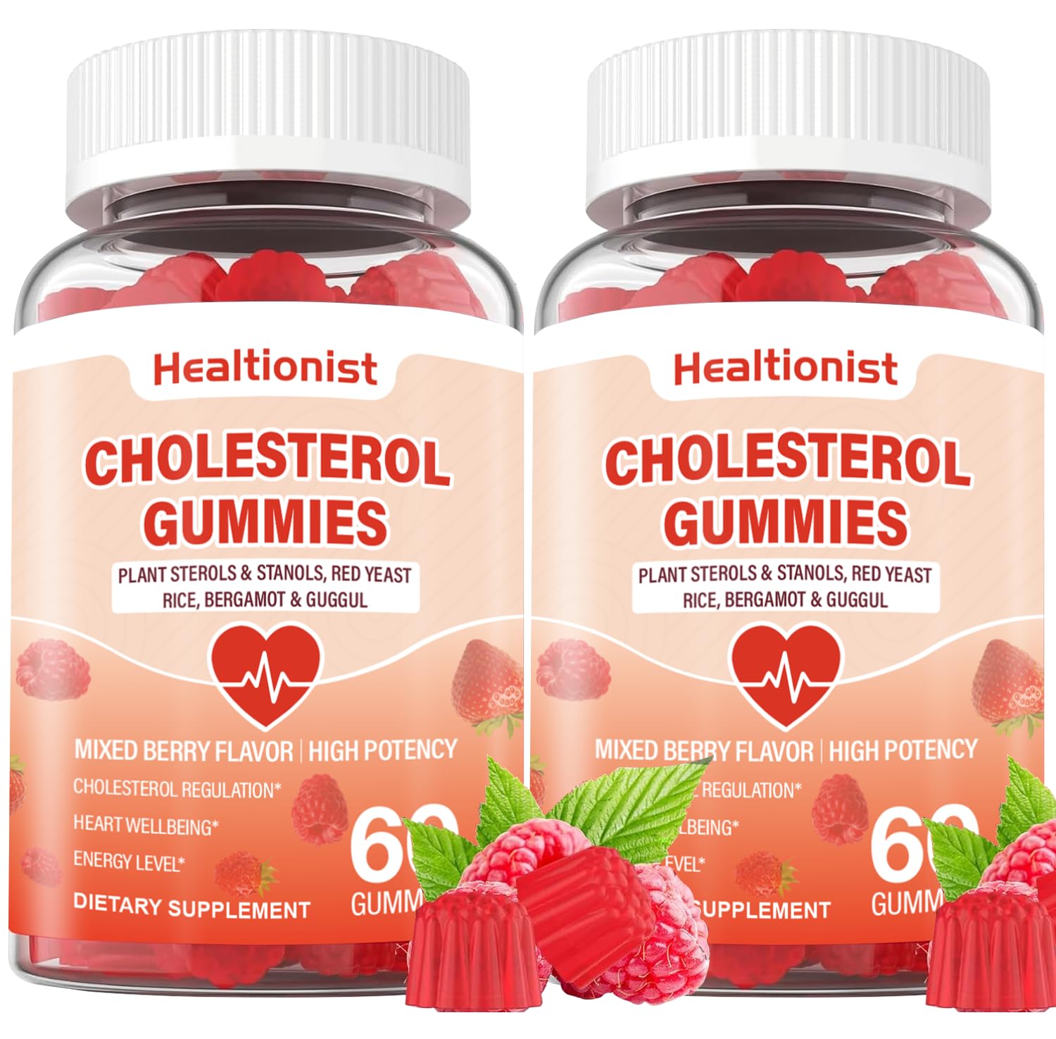 Healtionist paquete doble frontal, beneficio suministro prolongado