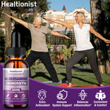Healtionist etiqueta con ingredientes clave y transparencia de fórmula