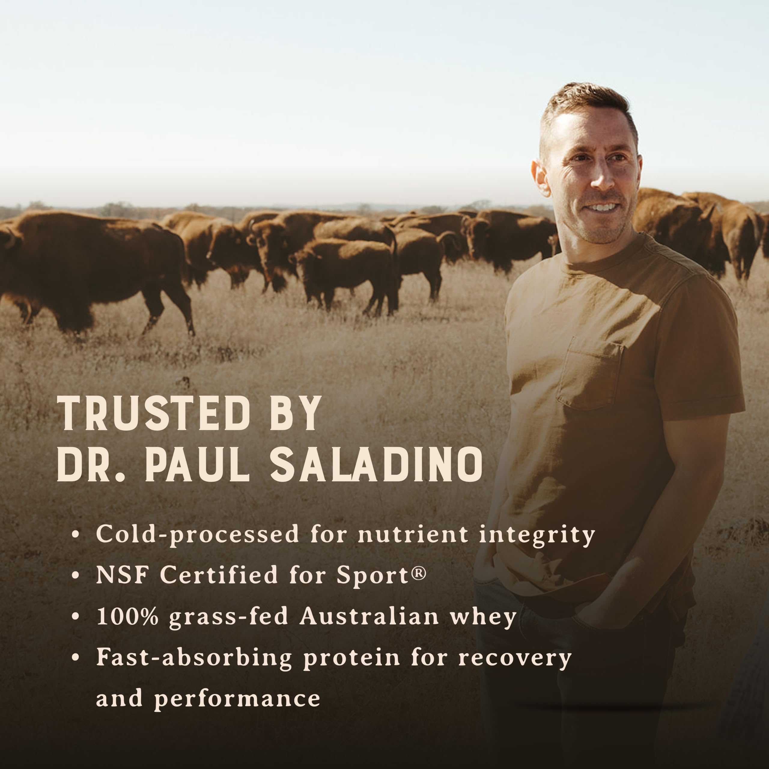HEART & SOIL primer plano de la etiqueta nutricional y certificados