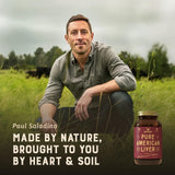 HEART & SOIL polvo de hígado liofilizado que evidencia conservación de nutrientes