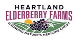Heartland Elderberry Farms prensa de saúco mostrando jugo cold pressed