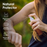 Heavenly Pure aceite en difusor ultrasónico en sala, crea ambiente fresco y estable