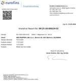 Heiltropfen etiqueta informativa con ingredientes de grado farmacéutico visibles
