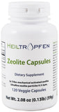 Heiltropfen envase frontal Zeolite mostrando etiqueta y beneficios