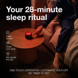 Helight junto a máquina CPAP compatible para rutina de sueño