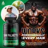 Helix Heal hombre tomando suplemento para mayor confianza urinaria