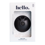 HELLO PERIOD vista frontal del disco cómodo y discreto para alta capacidad