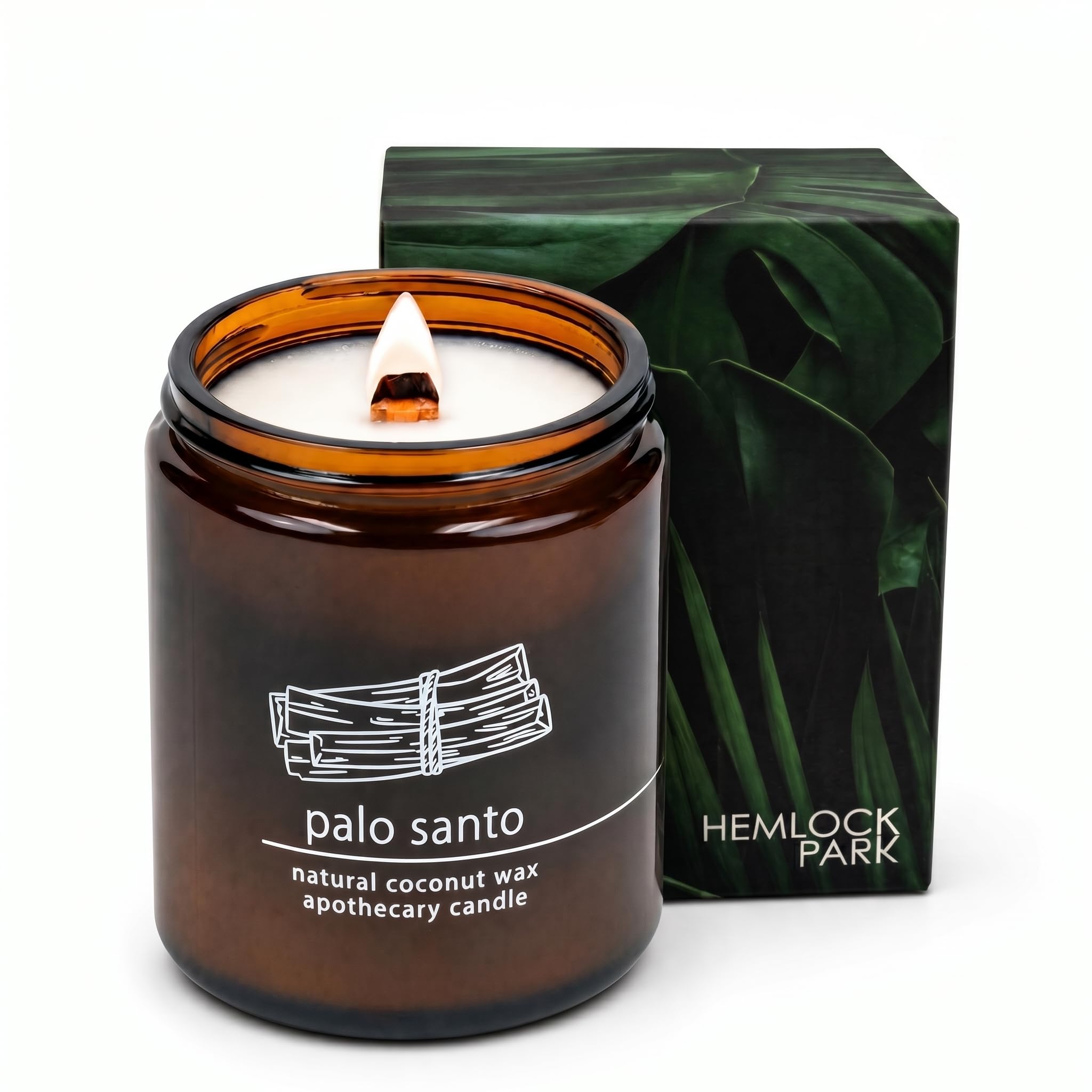 Hemlock Park vista frontal del envase mostrando diseño y tamaño, ideal para regalar