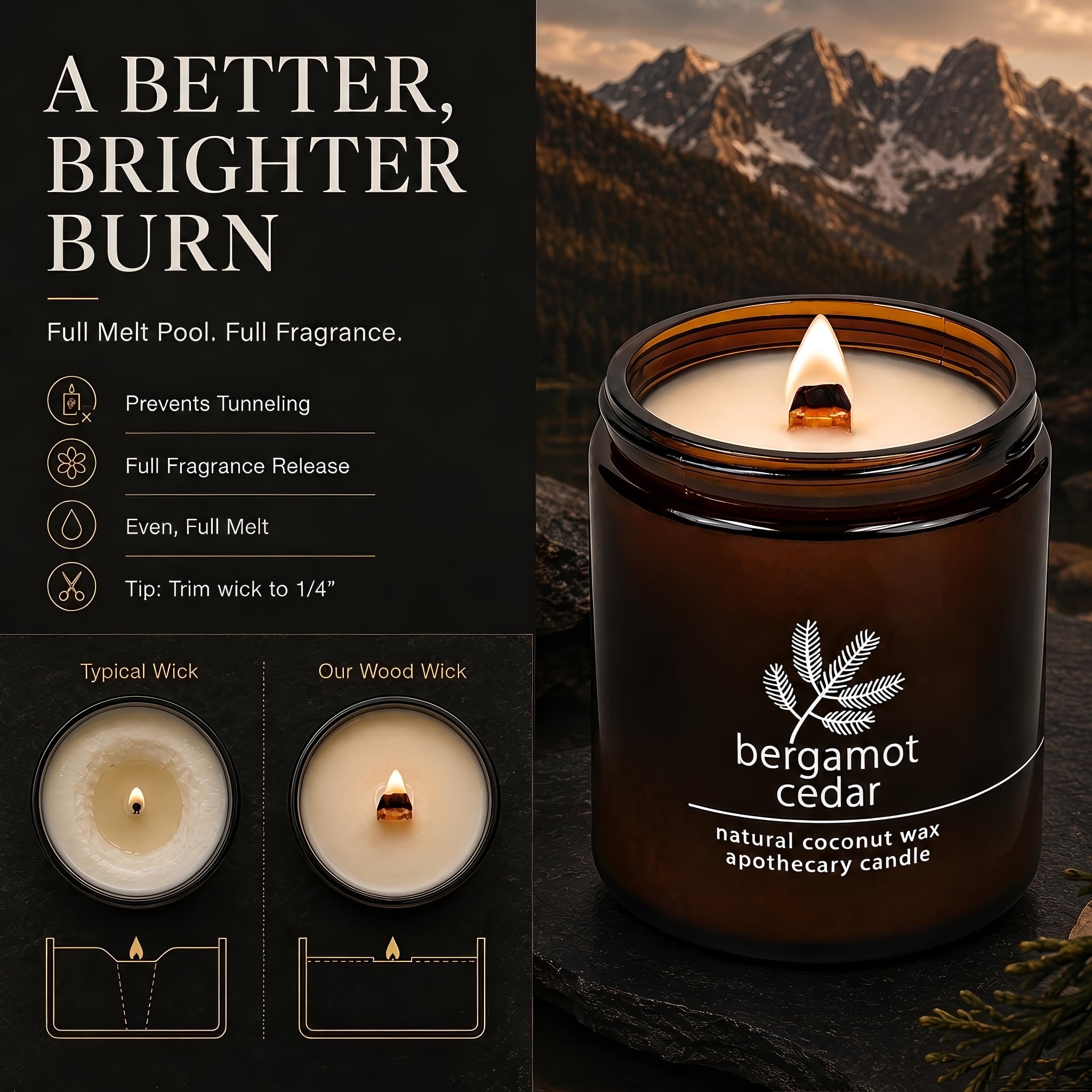 Hemlock Park vela de viaje 1 oz sorpresa perfecta para probar nueva fragancia