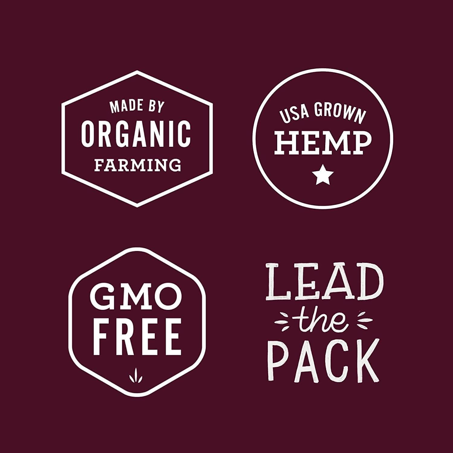 Hemp Well ave comiendo corazones de cáñamo en ambiente hogareño tranquilo