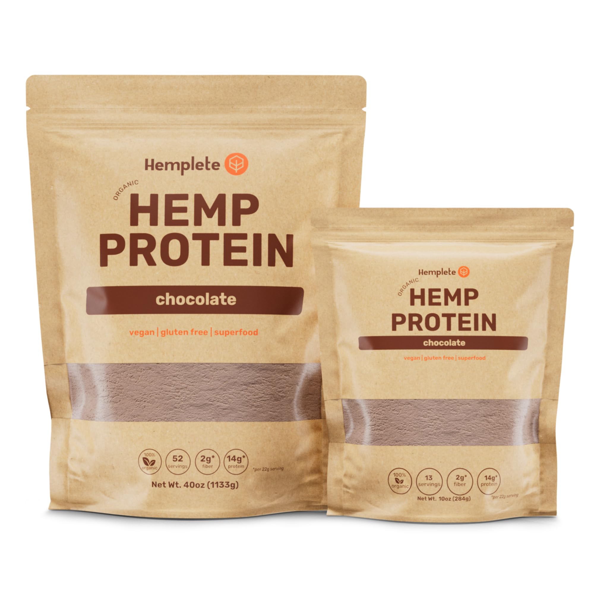 hemplete pancakes proteicos de chocolate como opción de desayuno