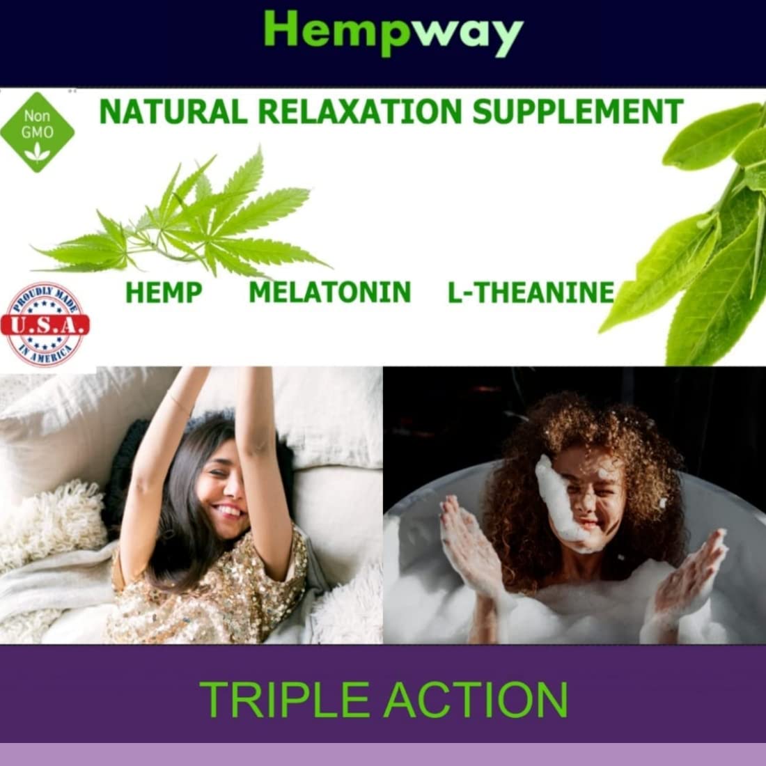 HEMPWAY primer plano de la textura de la gomita que muestra suavidad