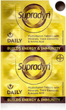 HENU Supradyn tableta primer plano con lista de vitaminas visible y aporte