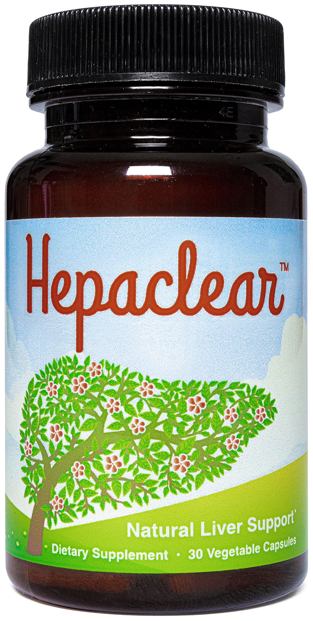 Hepaclear frente del envase mostrando marca y beneficios claros