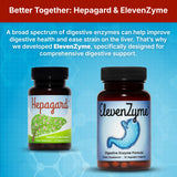 Hepagard en escenario lifestyle con ejercicio y alimentación saludable