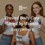Her Fantasy Box producto sobre mobiliario de baño, integra rutina diaria
